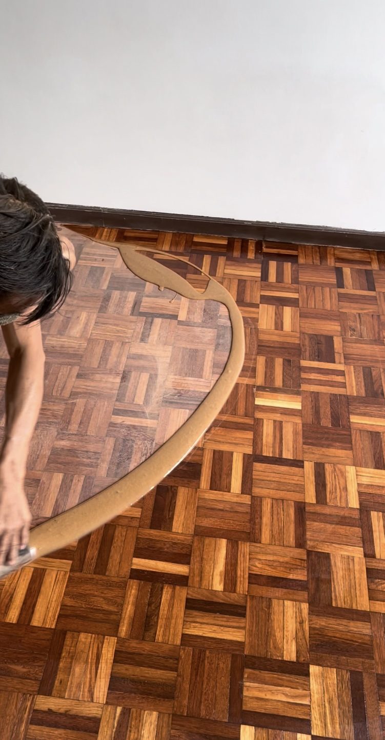 翻磨翻新 旧地板上油 - Floor refinishing and oiling